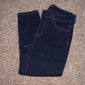 Dark wash jeggings